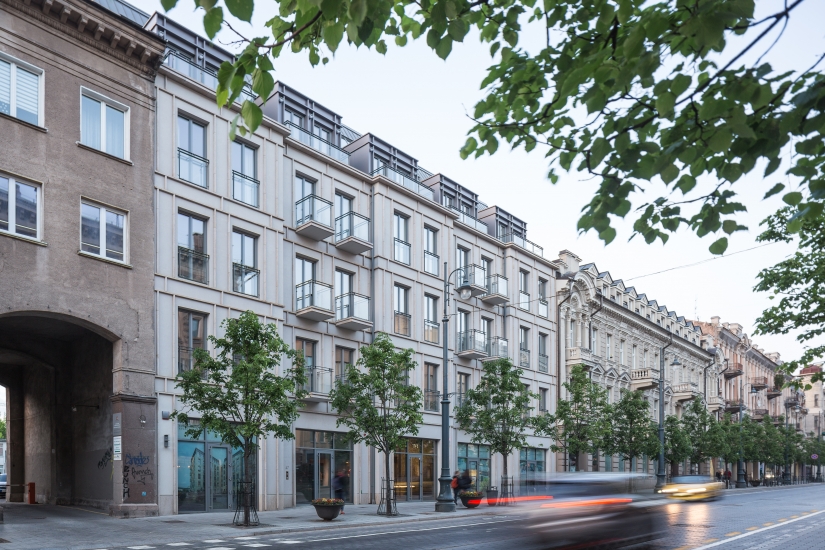 2018 Residential building in Gedimino ave., Vilnius